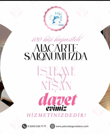 Yalova’da Sporium Tesislerinden Yeni Hizmet: 100 Kişilik Davet Evi Hizmete Açıldı