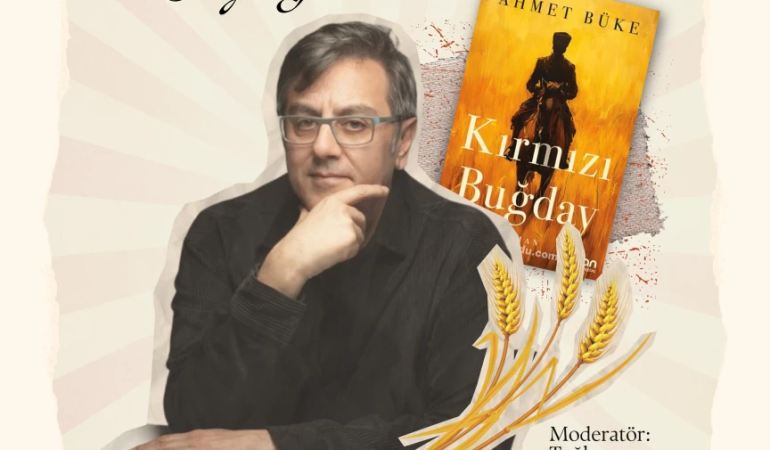 Çiftlikköy’de Yazar Ahmet Büke ile Söyleşi ve İmza Günü Düzenlenecek