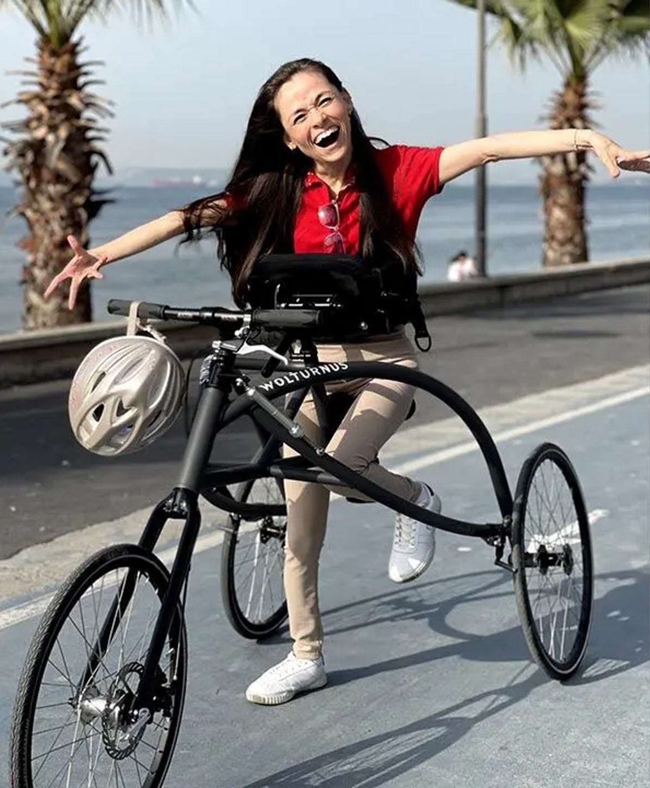 Türkiye'nin İlk Kadın Frame Running Sporcusu Canan Doğan, Başkan Adil Yele'yi Ziyaret Etti