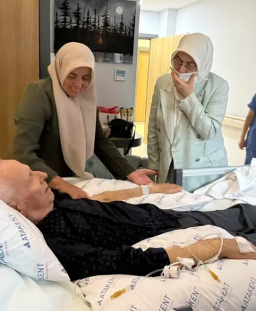 AK Parti Yalova Milletvekili Meliha Akyol’dan Eski Tavşanlı Belediye Başkanı Kadri Çiçek’e Geçmiş Olsun Ziyareti