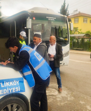 Çiftlikköy'de İşyeri Servis Araçlarına Sıkı Denetim