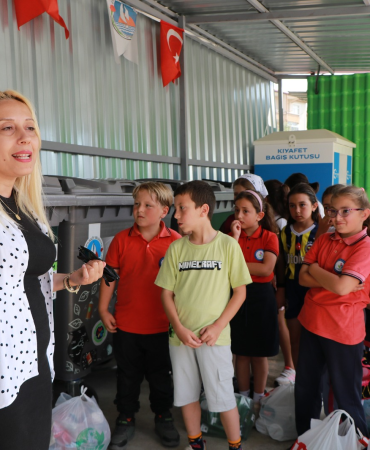 Çiftlikköy’de Sıfır Atık Merkezi, Öğrencilerin Doğa Laboratuvarı Oldu