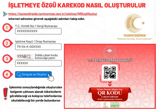 TÜKETİCİYE ŞEFFAFLIK: GIDA İŞLETMELERİNDE KAREKOD DÖNEMİ BAŞLIYOR