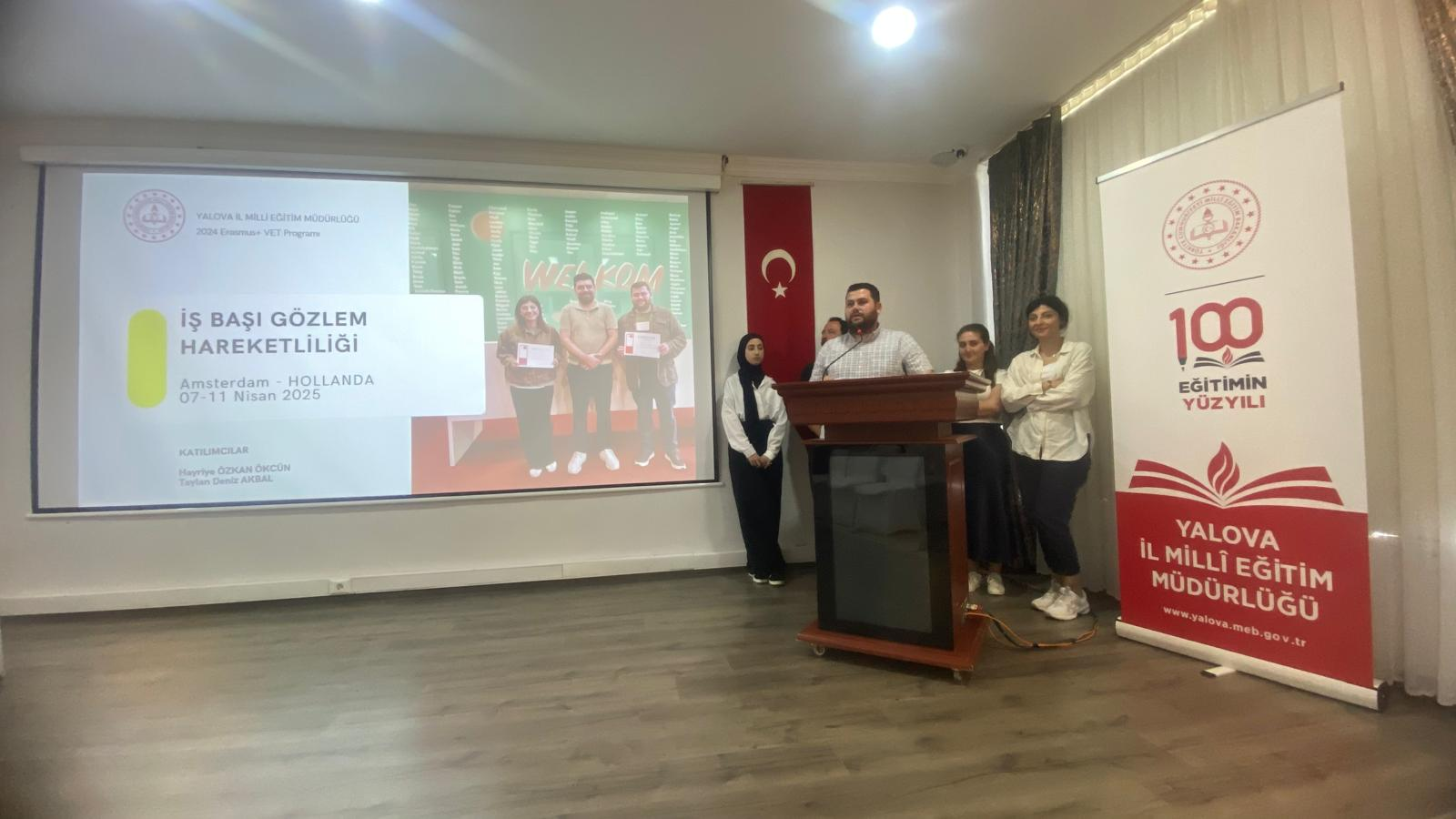 YALOVA’DA ERASMUS+ BİLGİ PAYLAŞIM VE YAYGINLAŞTIRMA PROGRAMI DÜZENLENDİ