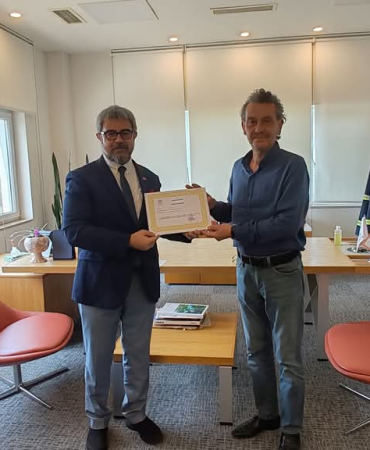 İl Sağlık Müdürü Kaşıkcı’dan AKKİM Yetkililerine Teşekkür Belgesi