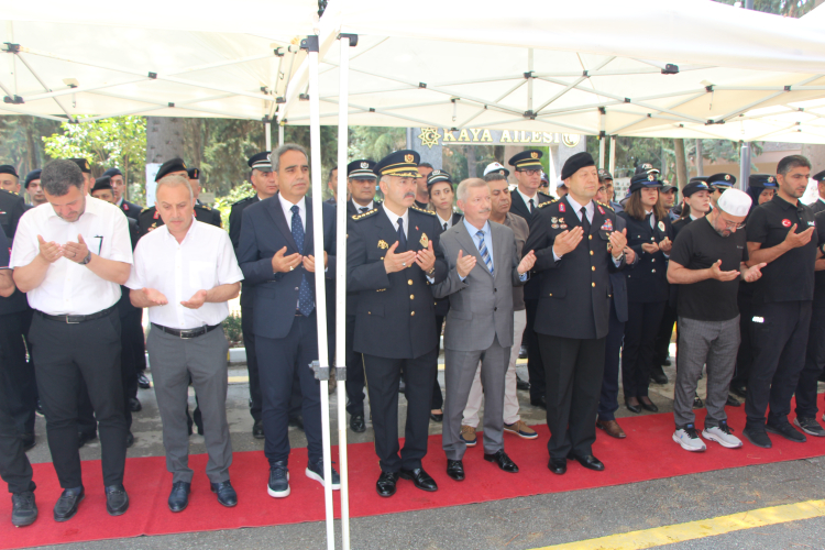 Jandarma’nın 186. Kuruluş Yıldönümünde Yalova’da Şehitlik Ziyareti