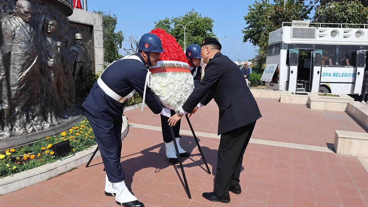JANDARMA TEŞKİLATI’NIN 186. YILI YALOVA’DA TÖRENLE KUTLANDI