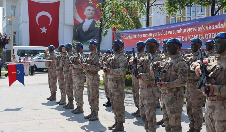 JANDARMA TEŞKİLATI’NIN 186. YILI YALOVA’DA TÖRENLE KUTLANDI