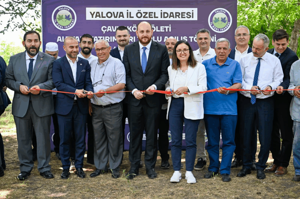 Yalova'nın Çavuşköy Köyü’nde Tamamlanan Yatırımlar İçin Temsili Toplu Açılış Töreni Düzenlendi