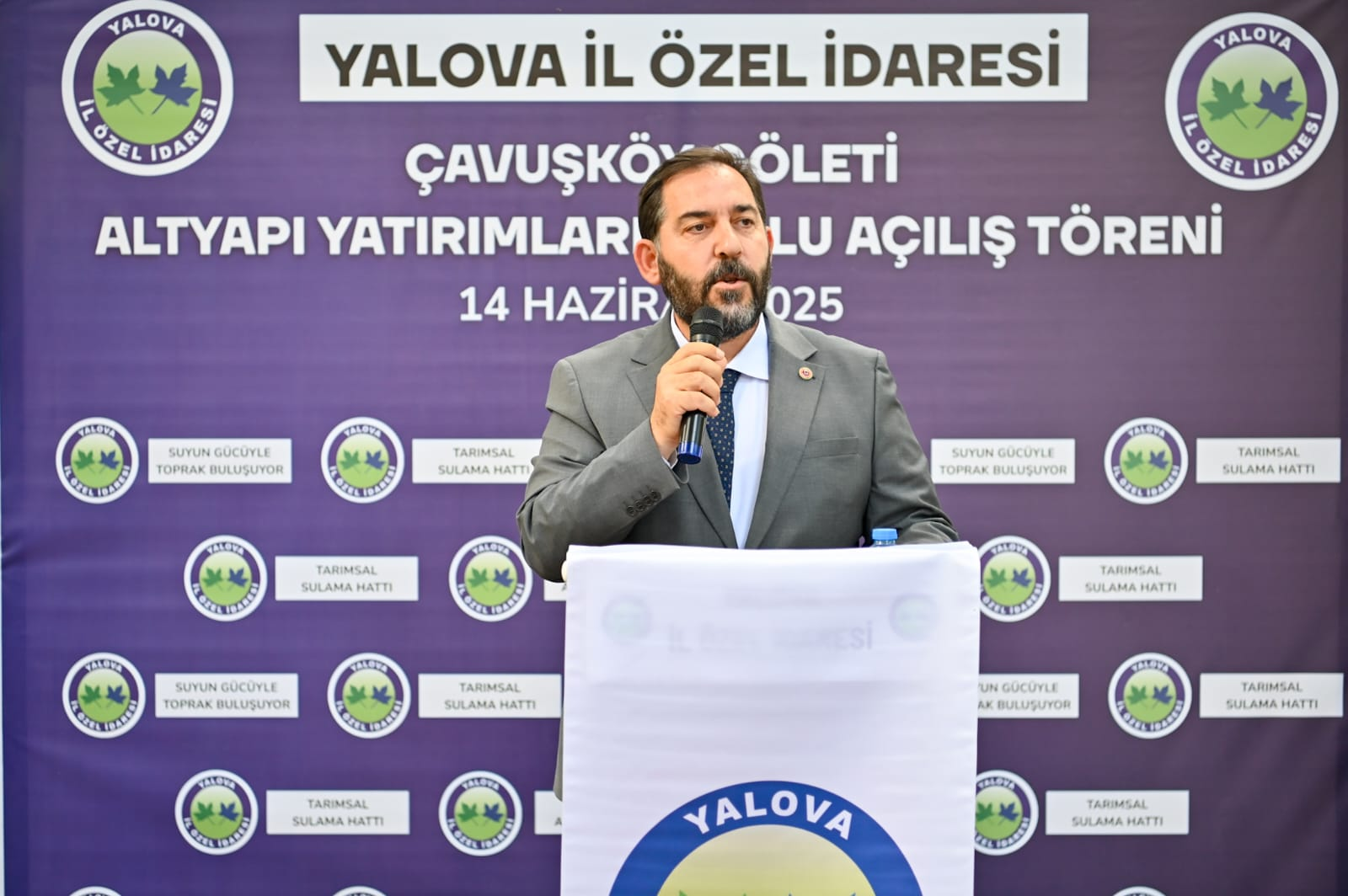 Yalova'nın Çavuşköy Köyü’nde Tamamlanan Yatırımlar İçin Temsili Toplu Açılış Töreni Düzenlendi