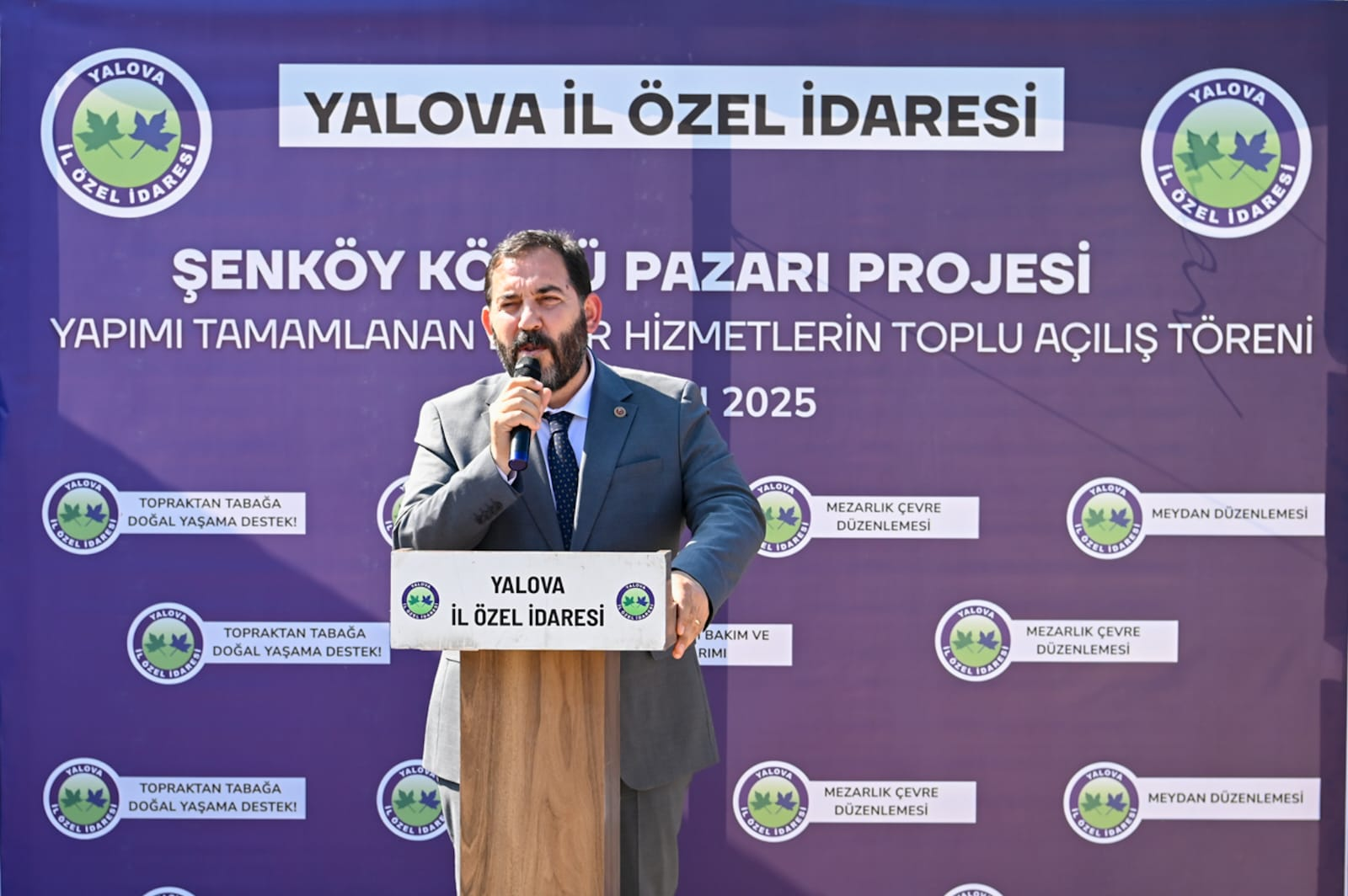 ŞENKÖY’DE KÖYLÜ PAZARI VE ALTYAPI YATIRIMLARININ TOPLU AÇILIŞI YAPILDI