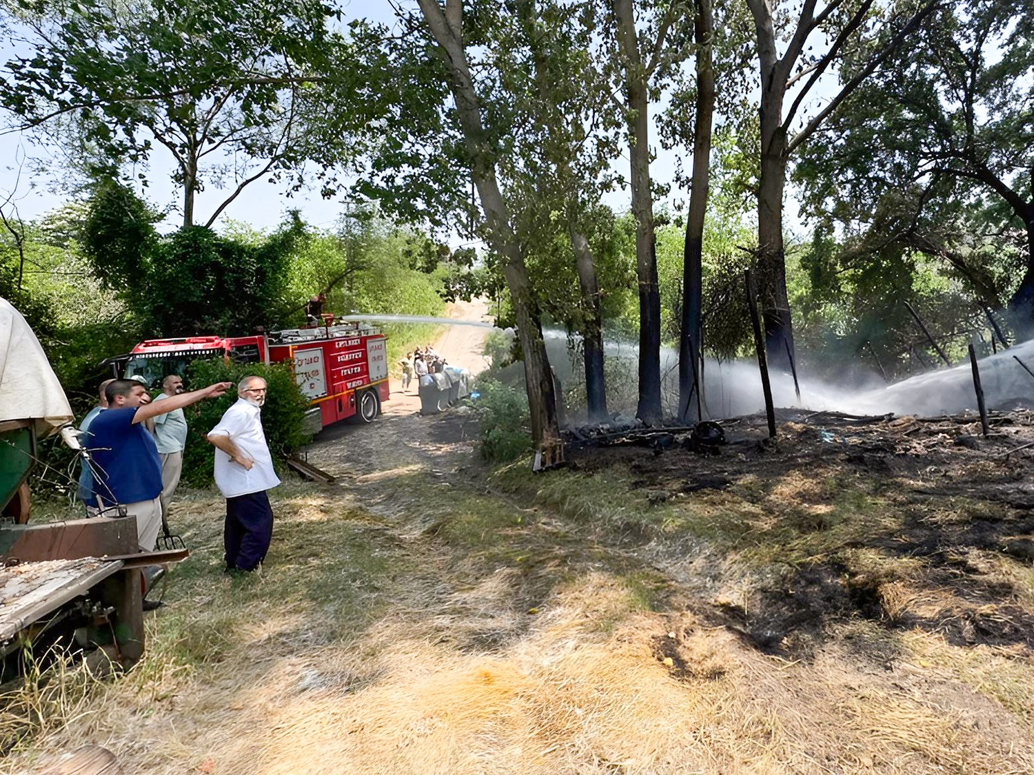 Çiftlikköy İtfaiyesi'nden Bir Haftada 6 Yangına Müdahale