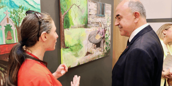 “Öğretmenlerin Tuvalinde Anadolu” Sergisi Sanatseverlerle Buluştu