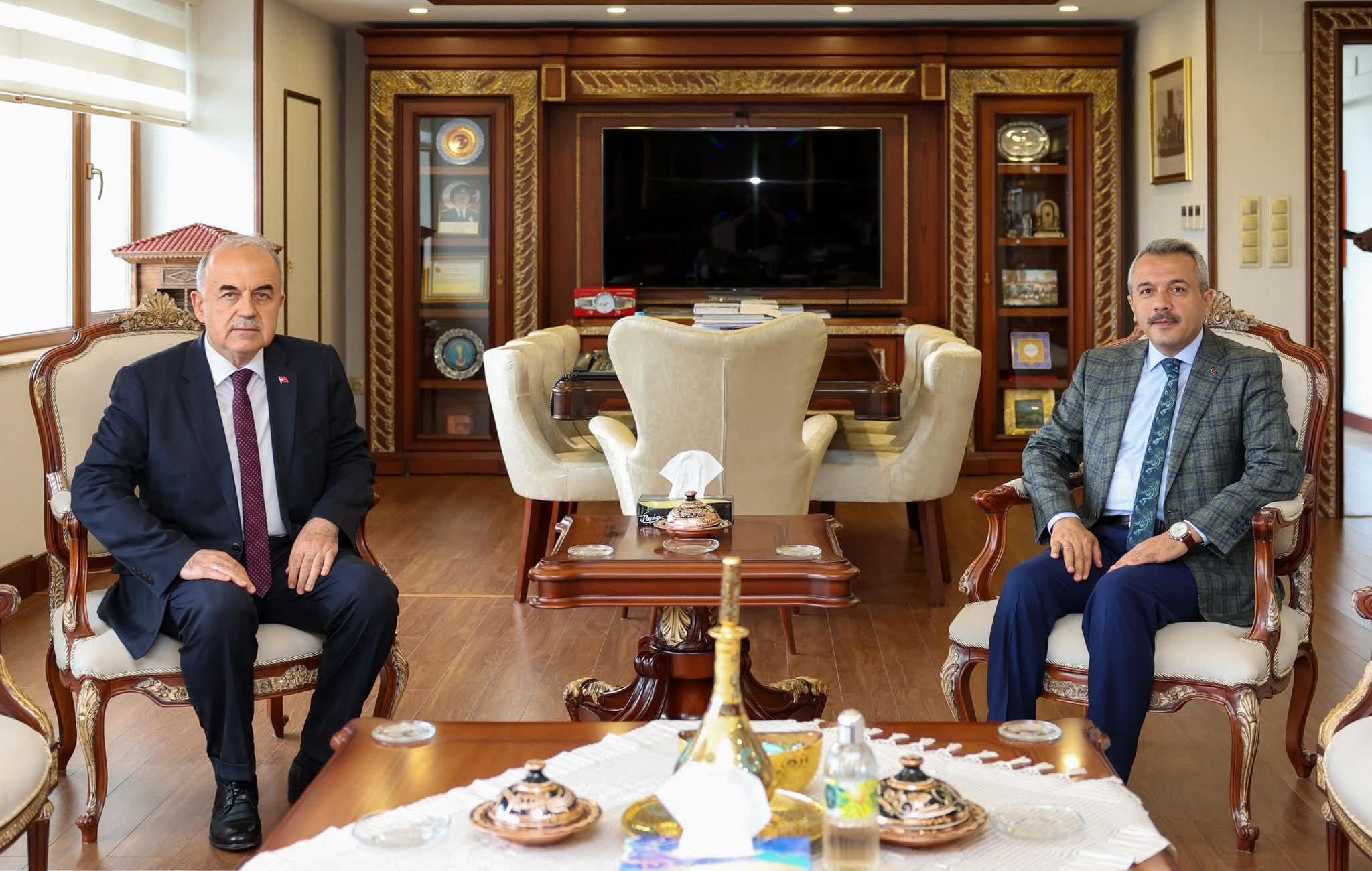 ORDU VALİSİ MUAMMER EROL’DAN RİZE VALİSİNE ZİYARET