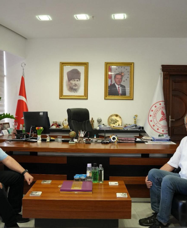 Atatürk Bahçe Kültürleri Enstitüsü Müdürü Boz’dan İl Sağlık Müdürü Kaşıkcı’ya Ziyaret