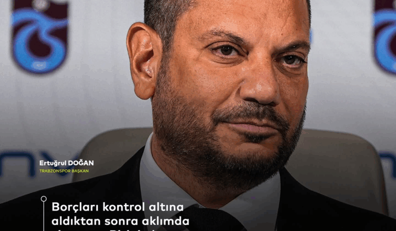 Trabzonspor Başkanı Ertuğrul Doğan’dan Önemli Açıklamalar: “Borcu 2 Milyar TL Altına Çekeceğiz, Zirveye Oynayacağız” 9 Trabzonspor Başkanı Ertuğrul Doğan’dan Önemli Açıklamalar: “Borcu 2 Milyar TL Altına Çekeceğiz, Zirveye Oynayacağız”