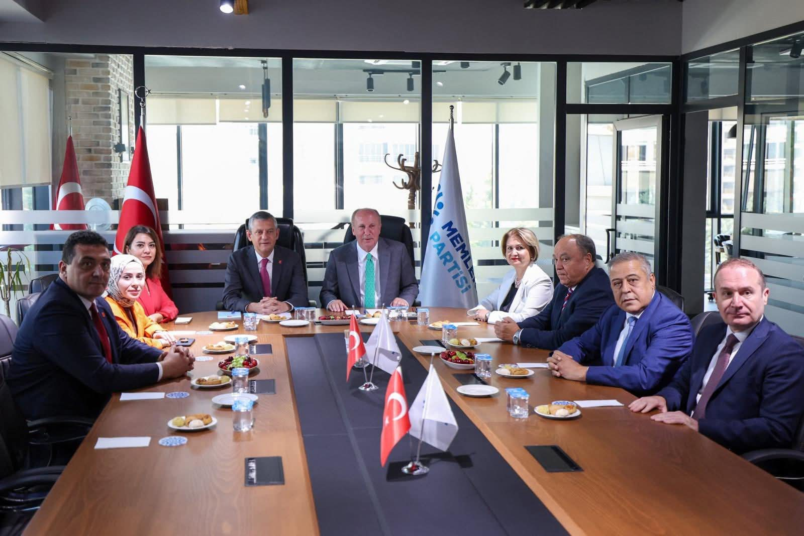 CHP Genel Başkanı Özgür Özel’den Memleket Partisi’ne Ziyaret