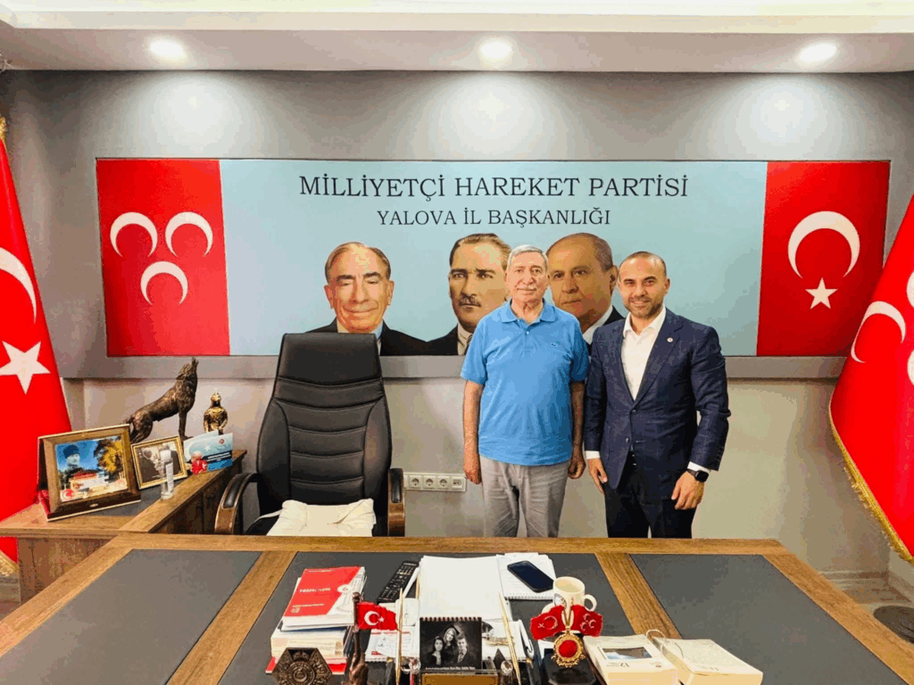 AK Parti Yalova İl Başkanı Umut Güçlü'den MHP'ye Ziyaret