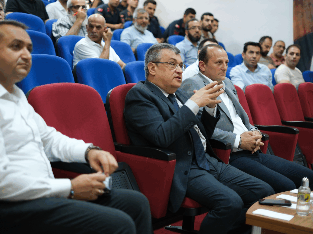 KAYMAKAM ADA VE BAŞKAN YELE YANGIN EĞİTİMİNE KATILDI