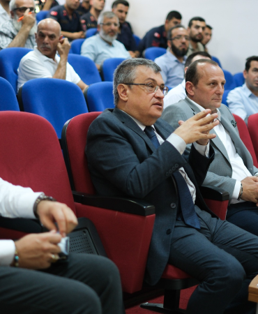 KAYMAKAM ADA VE BAŞKAN YELE YANGIN EĞİTİMİNE KATILDI