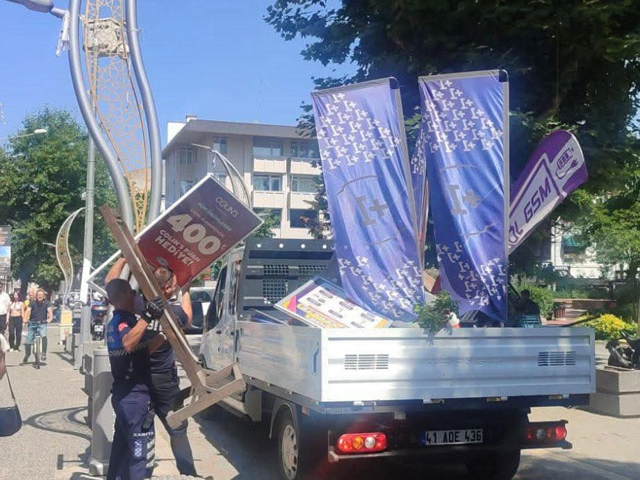 Yalova Belediyesi’nden Kaldırım İşgallerine Karşı Kararlı Adım