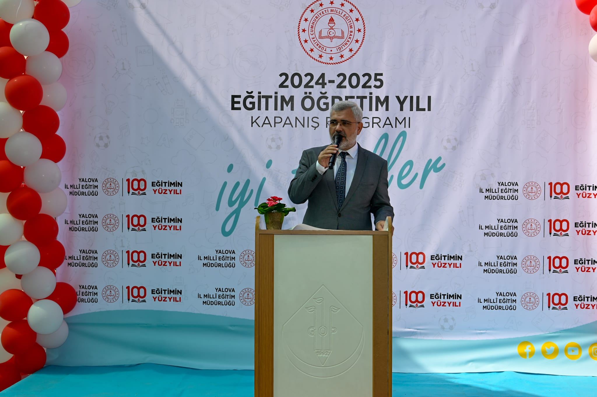 2024-2025 Eğitim Öğretim Yılı, Yalova'da Coşkulu Bir Törenle Sona Erdi