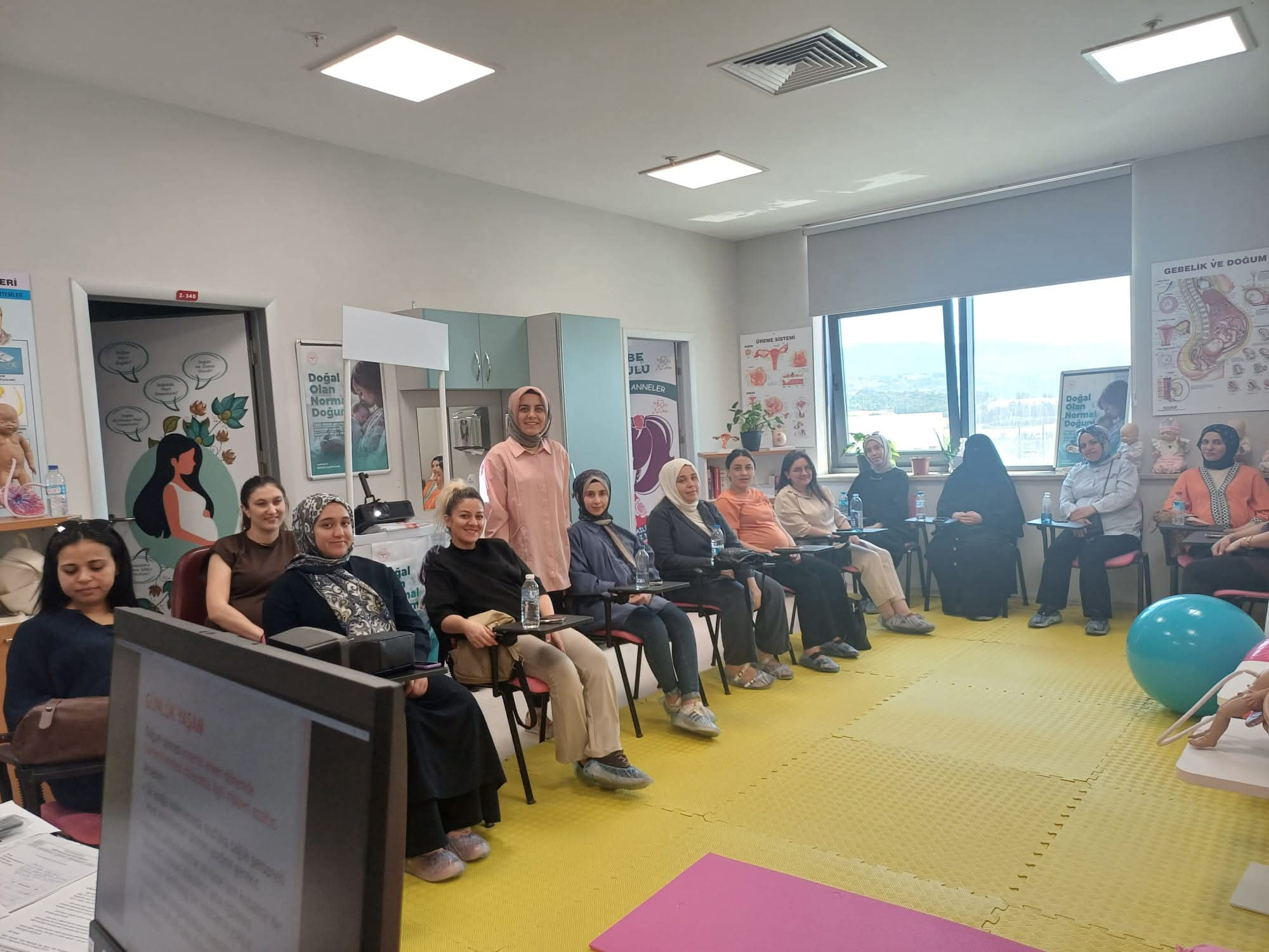 Yalova'da Gebelere Yönelik 3. Tur Eğitim Programı Tamamlandı