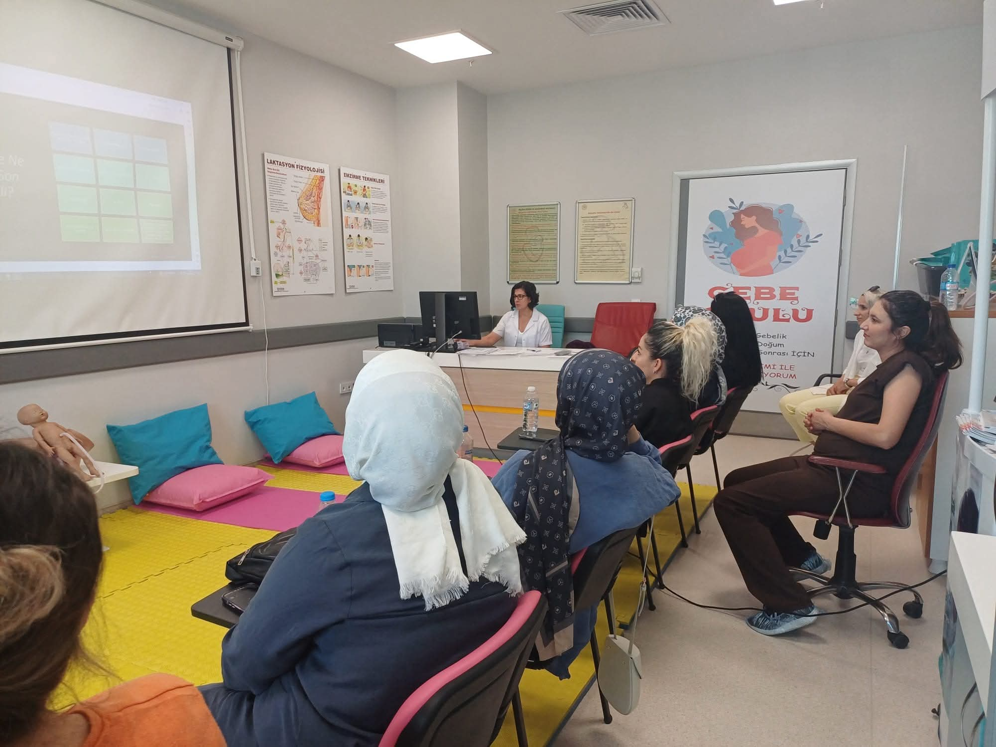 Yalova'da Gebelere Yönelik 3. Tur Eğitim Programı Tamamlandı