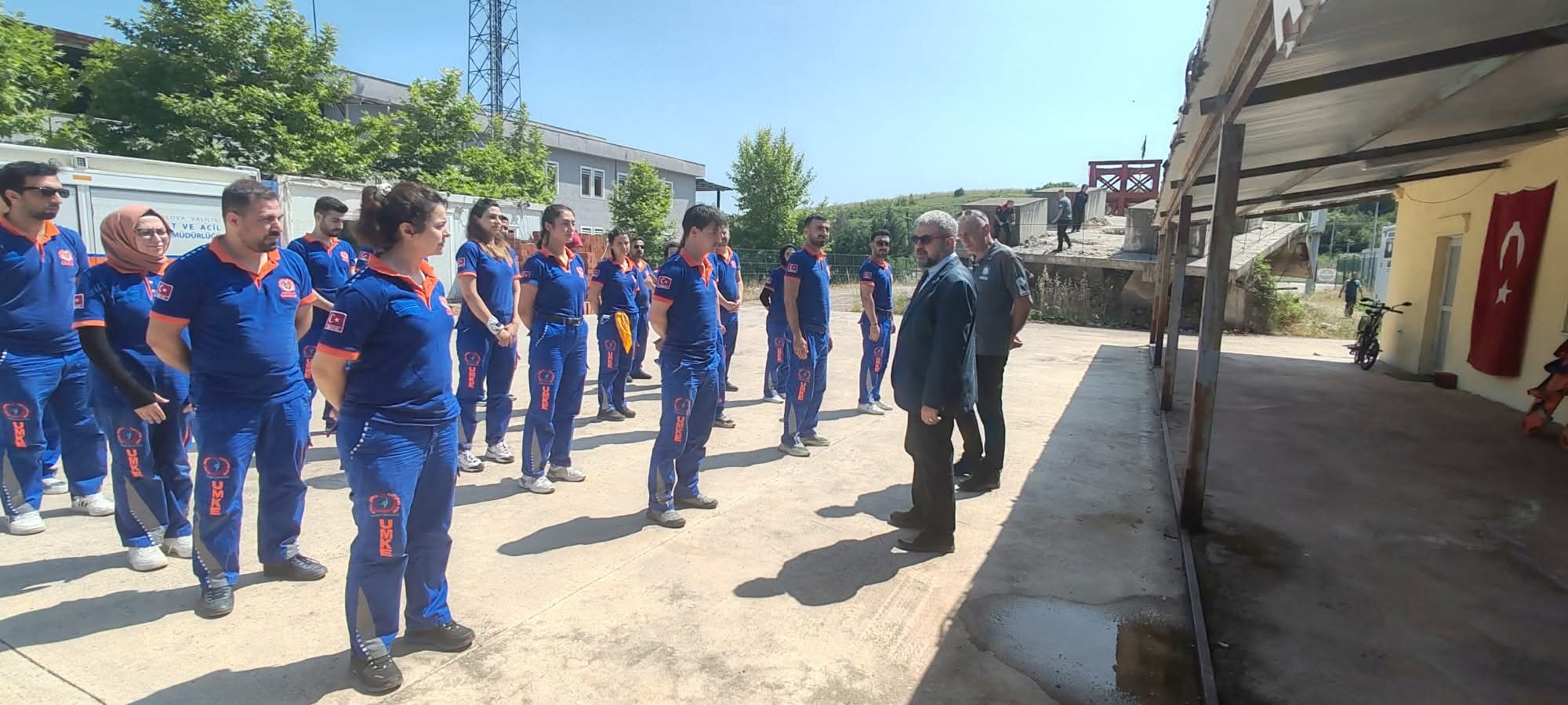 İl Sağlık Müdürü Kaşıkcı’dan UMKE Eğitimine Ziyaret