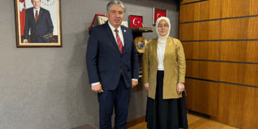 AK Parti Yalova Milletvekili Meliha Akyol, Yalova Üniversitesi Rektörü Prof. Dr. Mehmet Bahçekapılı’yı TBMM’de Ağırladı