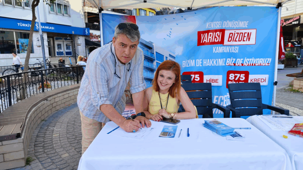 Yalova’da “Yarısı Bizden” Kampanyasına Yoğun İlgi: Vatandaşlar İmza Stantlarına Akın Ediyor