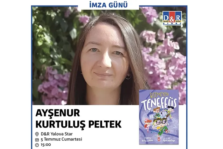 Ayşenur Kurtuluş Peltek’ten Yalova’da İmza Günü