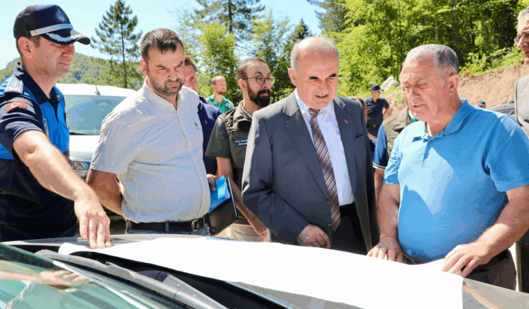 VALİ EROL, SAHİPSİZ SOKAK HAYVANLARI İÇİN YÜRÜTÜLEN ÇALIŞMALARI YERİNDE İNCELEDİ