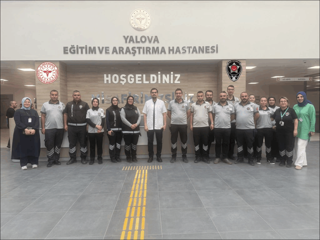 Yalova Eğitim ve Araştırma Hastanesi’nde Özel Güvenlik Haftası Kutlandı