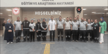 Yalova Eğitim ve Araştırma Hastanesi’nde Özel Güvenlik Haftası Kutlandı