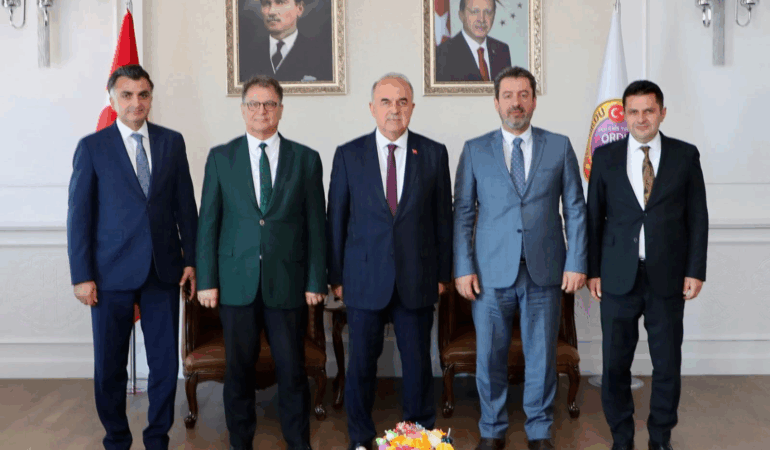 Milli Eğitim Bakanlığı Üst Düzey Yöneticilerinden Vali Erol’a Ziyaret