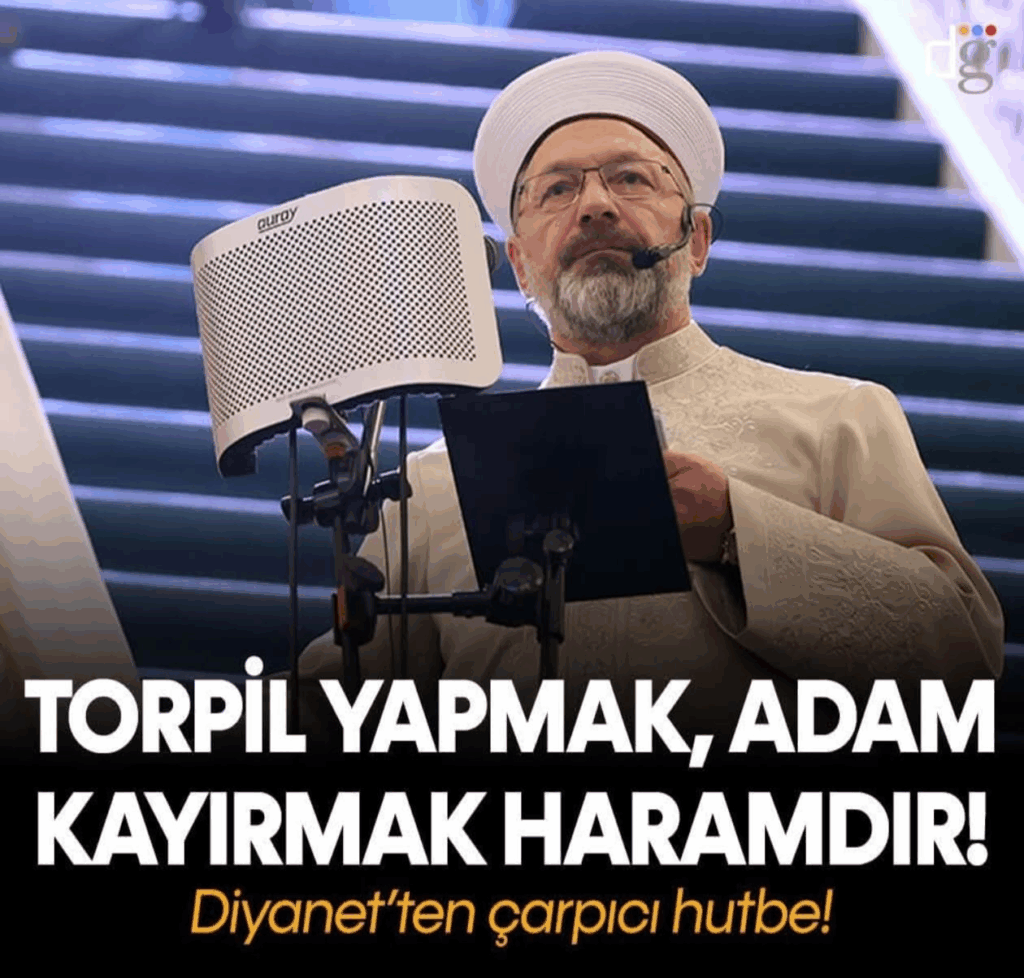 Diyanet’ten Kamu Vicdanına Seslenen Cuma Hutbesi: “Torpil, Yalan Haber, Naylon Fatura Haramdır”