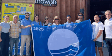 Çınarcık Mawish Beach’e Mavi Bayrak Gururu!