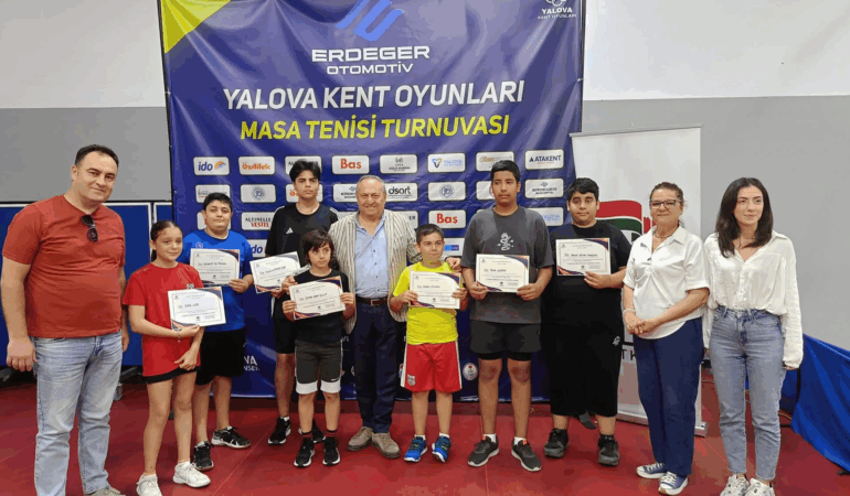 Yalova Kent Oyunları’nda Masa Tenisi Heyecanı! 6 Yalova Kent Oyunları’nda Masa Tenisi Heyecanı!
