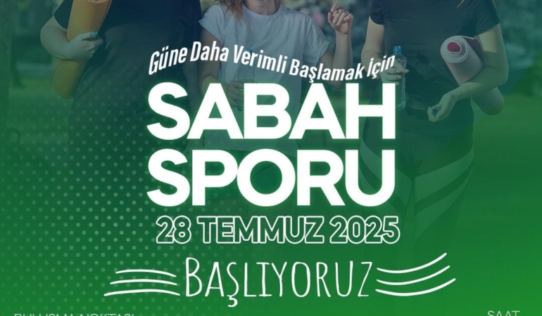 YALOVA’DA GÜNE SPORLA BAŞLIYORUZ
