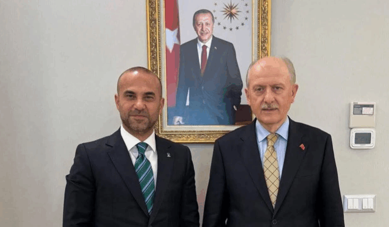 AK Parti Yalova İl Başkanı Umut Güçlü’den Bakan Yardımcısı Suver’e Ziyaret