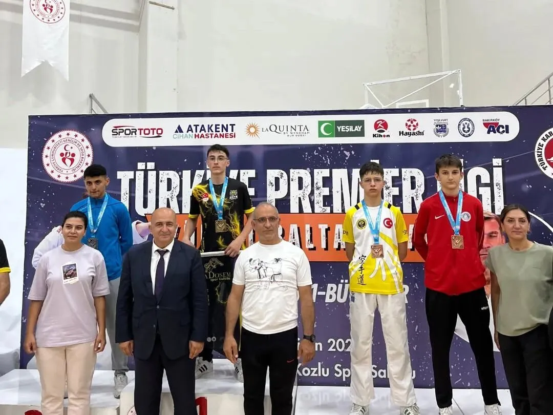 Çiftlikköy Belediyesporlu Karatecilerden Ulusal Başarılar