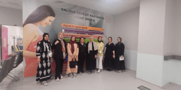 HASTANE GEBE OKULUNDA  1. SEANS EĞİTİM GERÇEKLEŞTİRİLDİ..