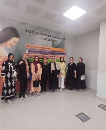 HASTANE GEBE OKULUNDA  1. SEANS EĞİTİM GERÇEKLEŞTİRİLDİ..