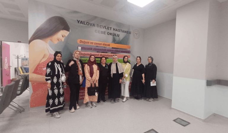 HASTANE GEBE OKULUNDA  1. SEANS EĞİTİM GERÇEKLEŞTİRİLDİ..