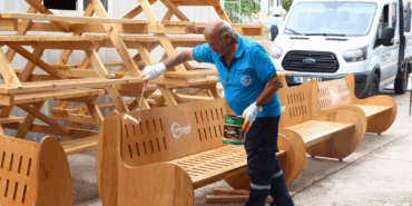 ÇİFTLİKKÖY’DE YENİ KENT MOBİLYALARI ÜRETİLİYOR