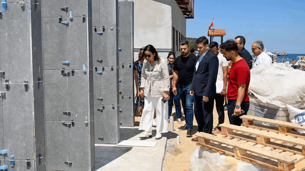 Yalova Kocadere Sahili Modern Yüzüyle Mavi Bayrak’a Layık Görüldü