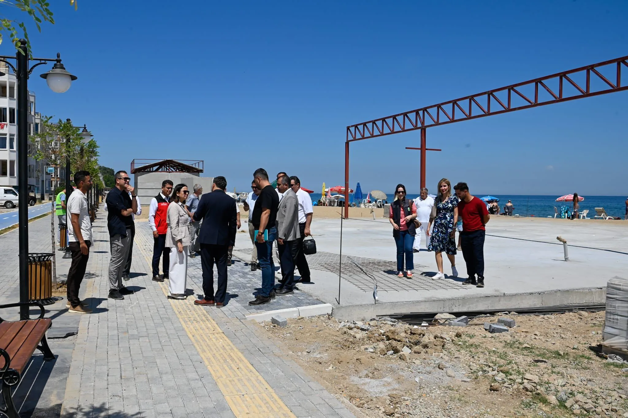 Yalova Kocadere Sahili Modern Yüzüyle Mavi Bayrak’a Layık Görüldü