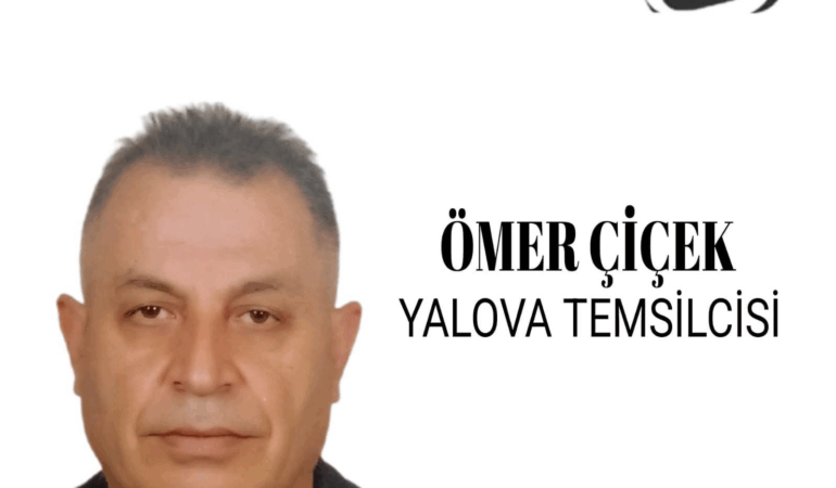 ÖMER ÇİÇEK, TAGDER YALOVA TEMSİLCİSİ OLARAK ATANDI