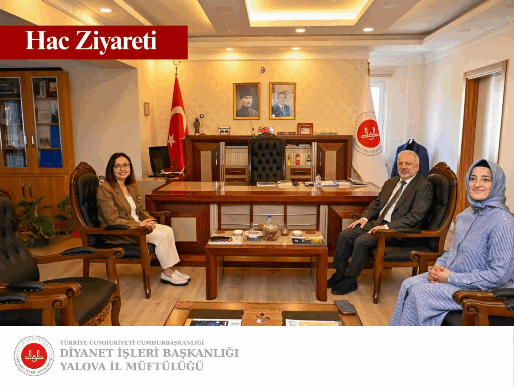 Yalova Valisi Dr. Hülya Kaya’dan İl Müftüsü Yılmaztürk’e Hac Ziyareti